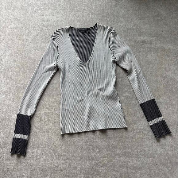 Theory Sweaters - Theory Ribbed Long Sleeve Sweater